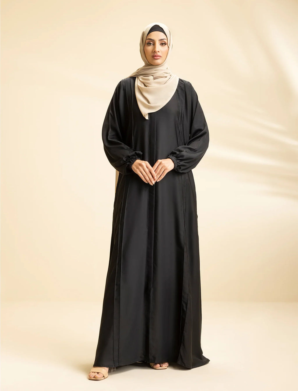 Classic Black Modest Elegance Abaya