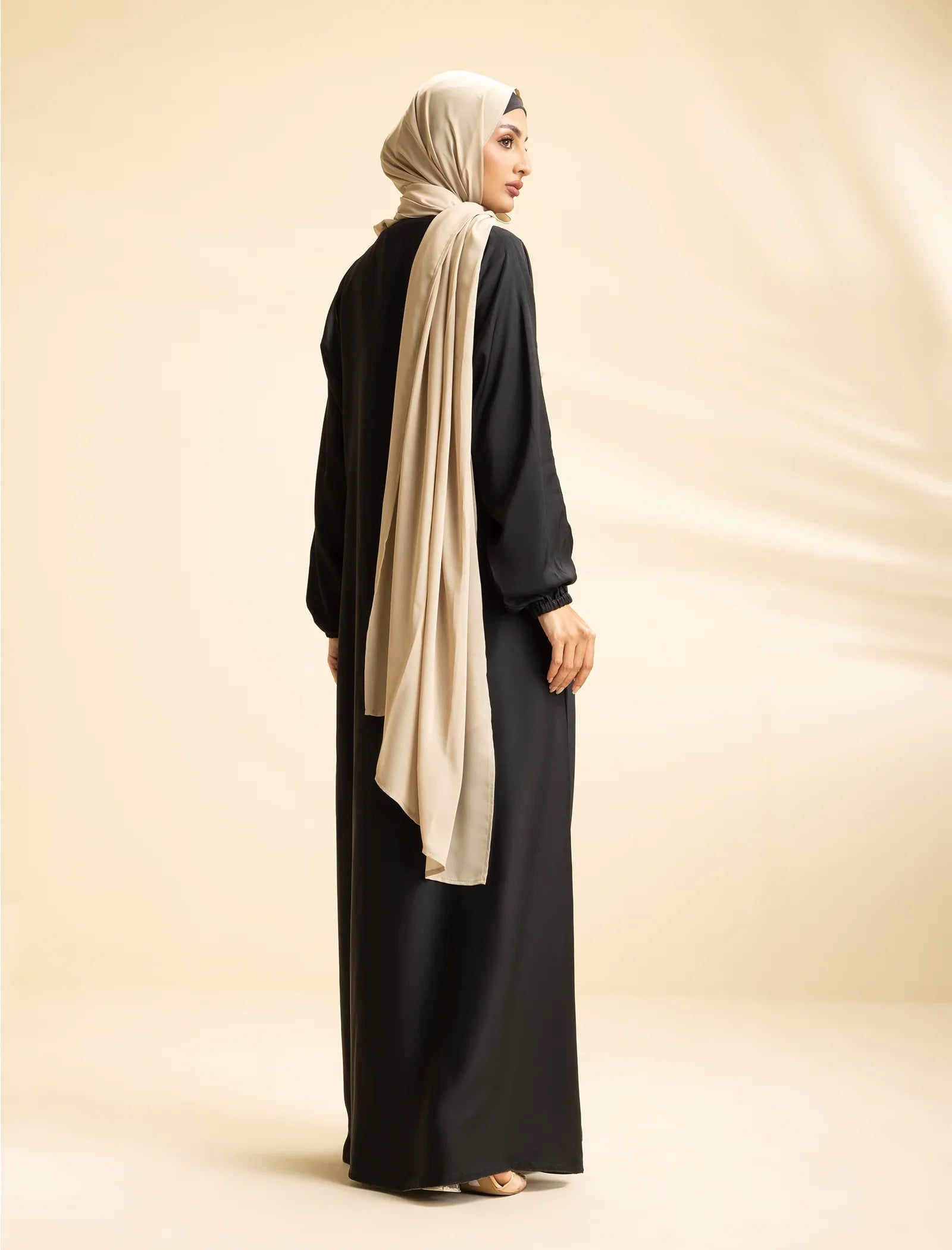 Classic Black Modest Elegance Abaya