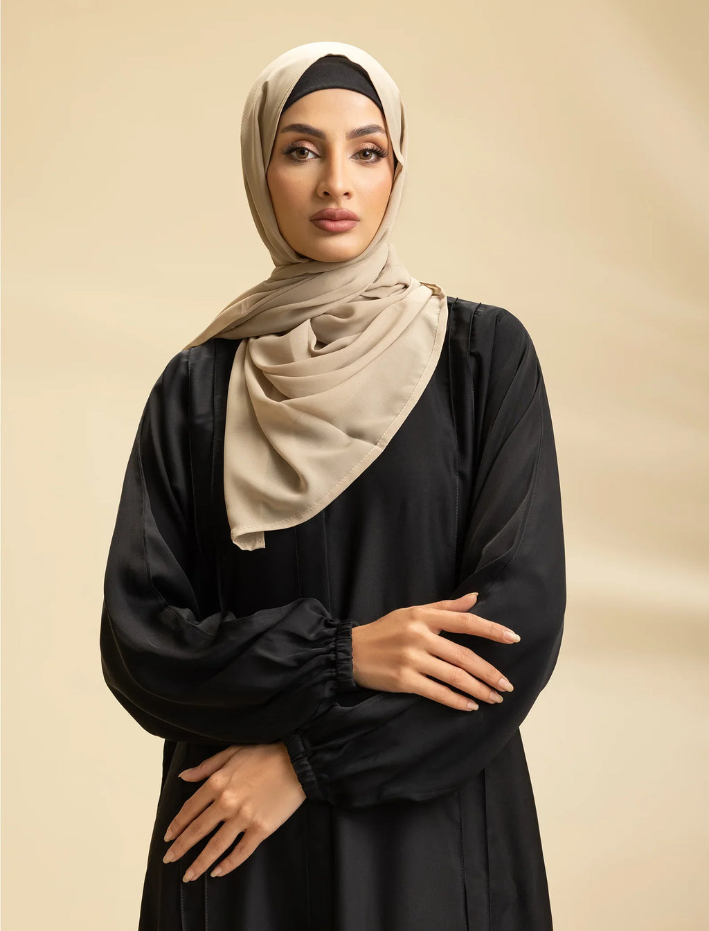 Classic Black Modest Elegance Abaya