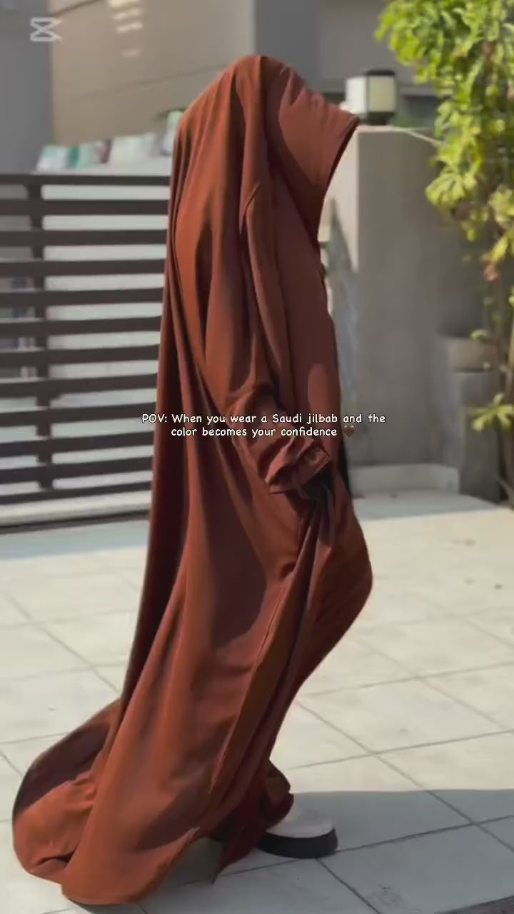 Saudi jilbab Abaya Set