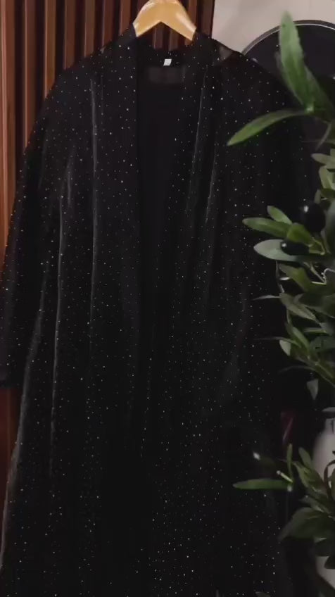 Luxury Starry Abaya Set
